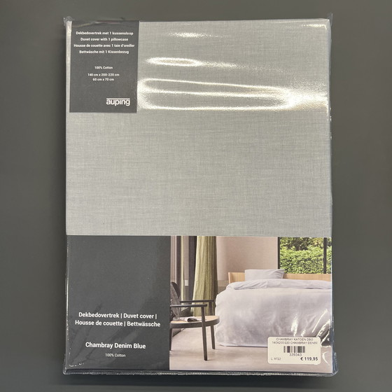 Image 1 of Auping Chambray dekbedovertrek - 140x200/220
