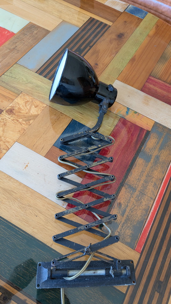 Image 1 of '20s/'30s Bauhaus Scissor Lamp