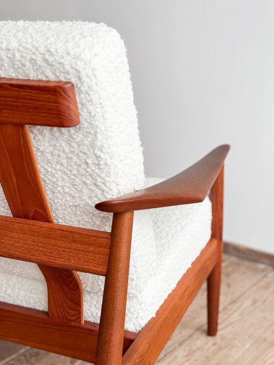 Image 1 of Canapé 3 places Arne Vodder modèle FD 164 pour France & Daverkosen, design danois