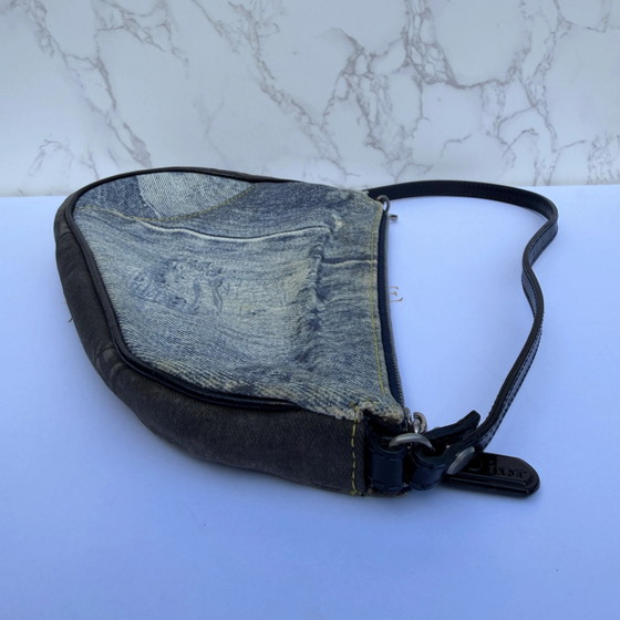Christian Dior Saddle bag denim Speedway rare – Crossbody bags, Leather, Vintage (photo 9 of 15)
