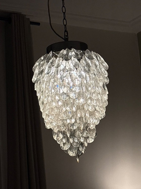 Image 1 of Lampadario in vetro