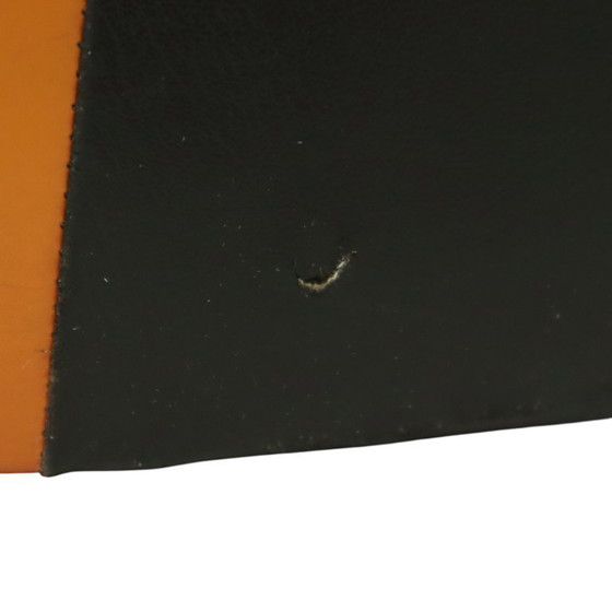 Image 1 of Pouf rotondo vintage in similpelle anni '60