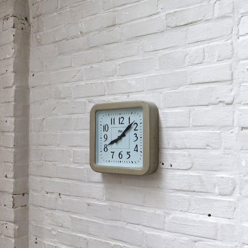 Industrial Soviet clock