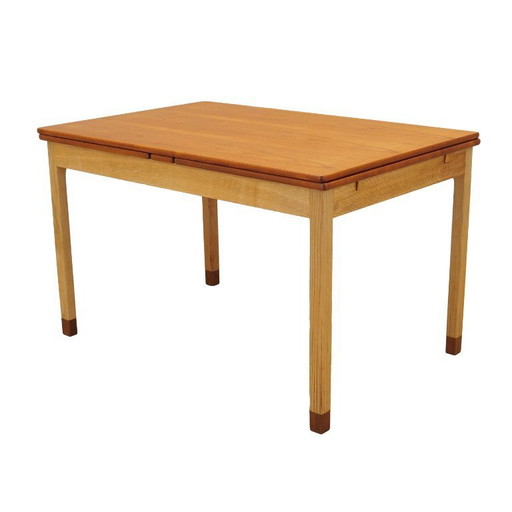 Ausziehtisch, Dänisches Design, 1970er Jahre, Hersteller: SKM
