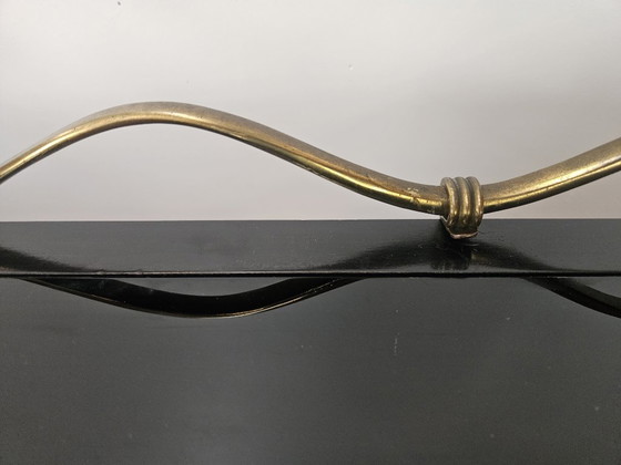 Vittorio Dassi Rosewood Credenza With Black Glass Top, Italian 1940 – Vittorio Dassi Mobili Moderni (photo 12 of 36)