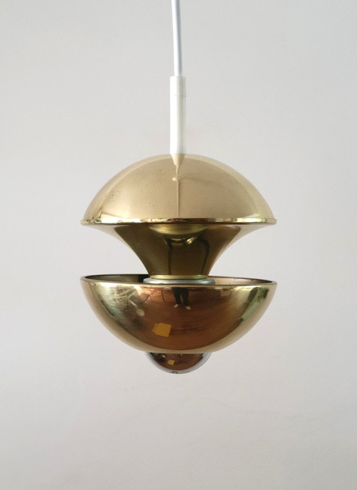 Klaus Hempel hanglamp voor Kaiser Leuchten, Duitsland 1970