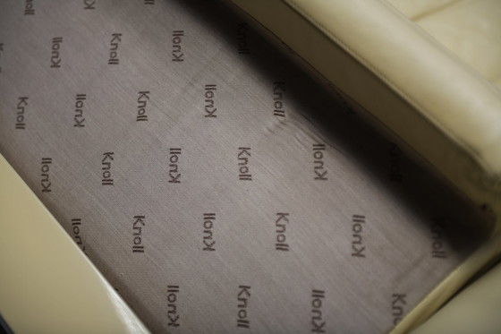 Image 1 of Stunning Brigadier sofa in very rare soft yellow by Cini Boeri for Knoll