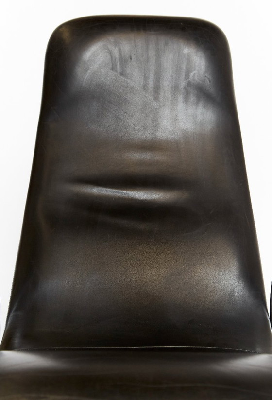 Image 1 of Vintage S826 cantilever rocking chair in chrome by Ulrich Böhme for Thonet, 1970s