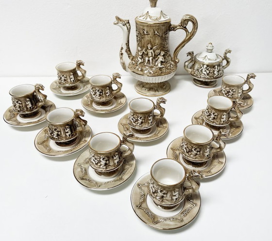 Image 1 of R. Capodimonte (M.A.S.) - Servizio da caffè per 10 persone