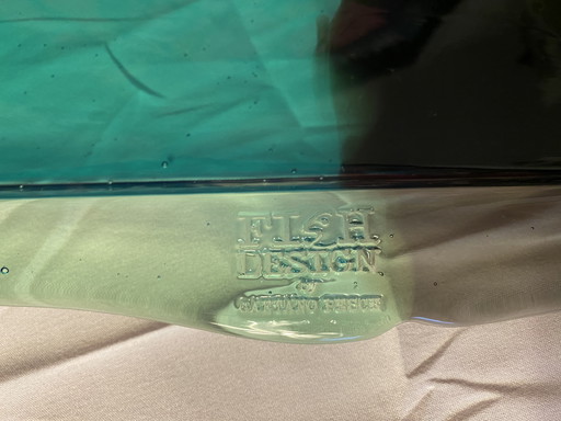 Tableta Gaetano Pesce Fish Design Rar 2000er Jahre