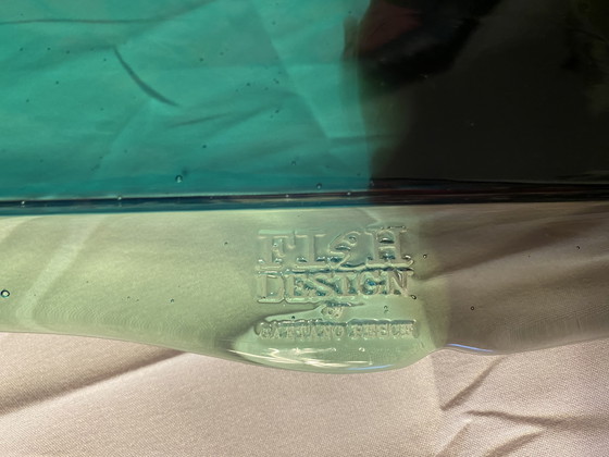 Image 1 of Tableta Gaetano Pesce Fish Design Rar 2000er Jahre