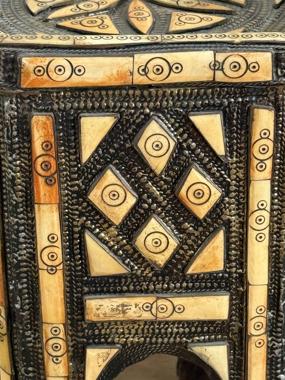 Image 1 of Tavolino laterale marocchino boho vintage