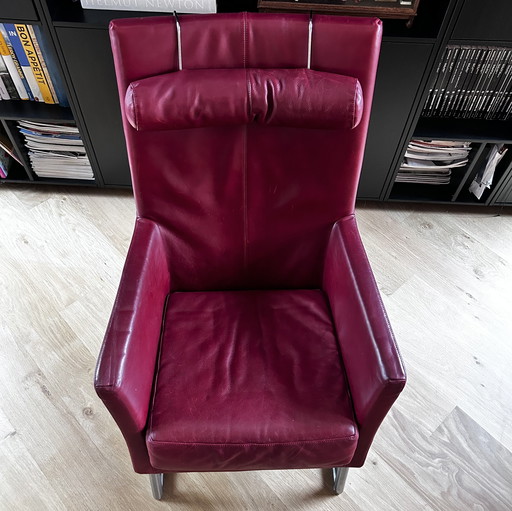 Montis Madonna Design Sessel Bordeaux Rot