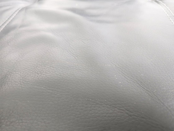 Image 1 of Original Brühl Amber Zweisitzer Sofa Couch Leder grau Design