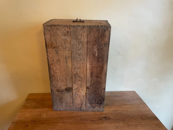 Image 1 of Atmospheric Le Chat Amidon Starch Advertising Box French