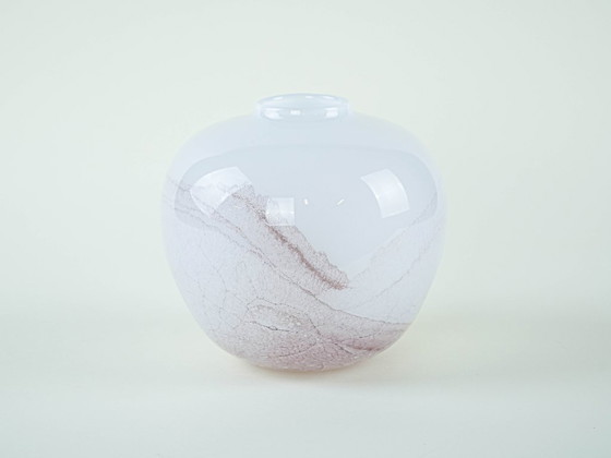 Image 1 of Glass vase, Danish design, 1970s, made in Denmark
