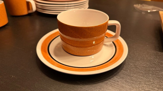Image 1 of Mikasa 6x cup and saucer, 6 breakfast plates