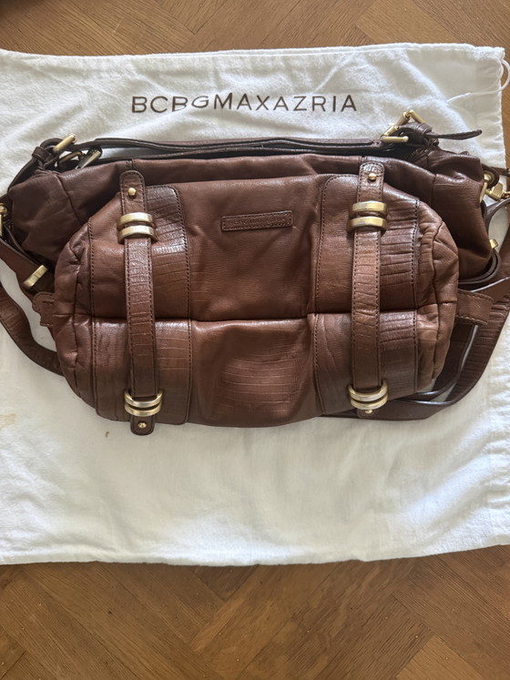 Grote bruine leren BCBGMAXAZRIA – Schoudertassen, Lambskin (photo 10 of 10)