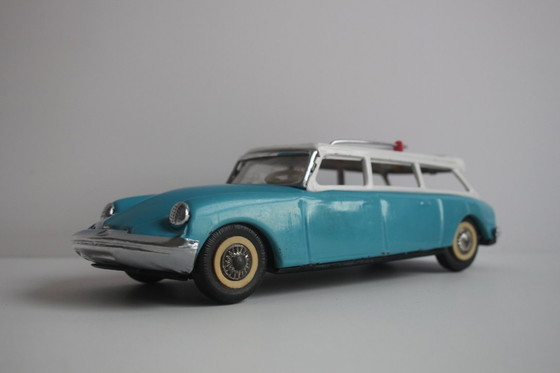 Image 1 of Vintage tin model car, Citroën DS station wagon, 1960s. 