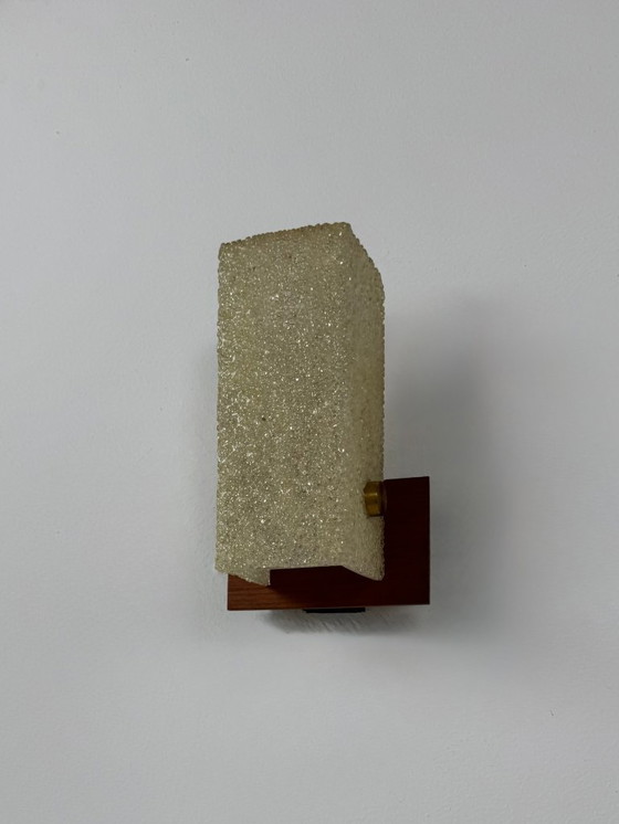 Image 1 of Applique Vintage, Perspex et Bois, France, 1960