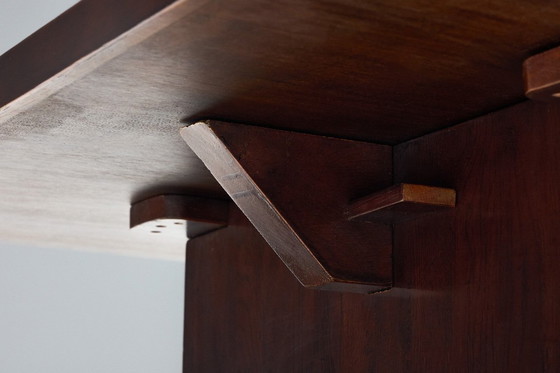 Image 1 of Tavolino in bambù di Axel Vervoordt, Belgio, anni '80