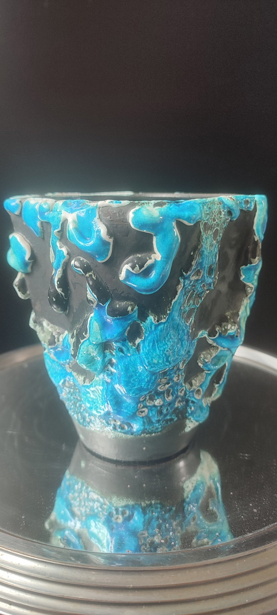 Image 1 of Frühstücksset, Cyclope-Keramik, Glacier Enamels, Charles Cart