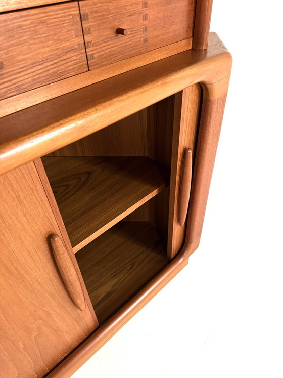 Vetrina ad angolo vintage in teak, Dyrlund anni '70 – Vetrine, Glass, Wood (photo 5 of 12)