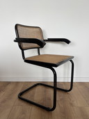 Sedia vintage Cesca B64, disegnata da Marcel Breuer