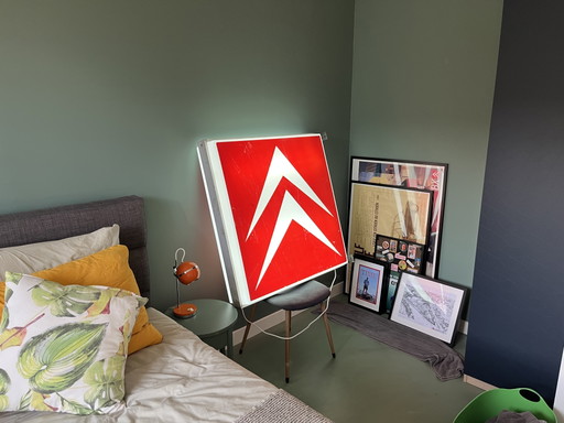 Retro Citroën advertising sign