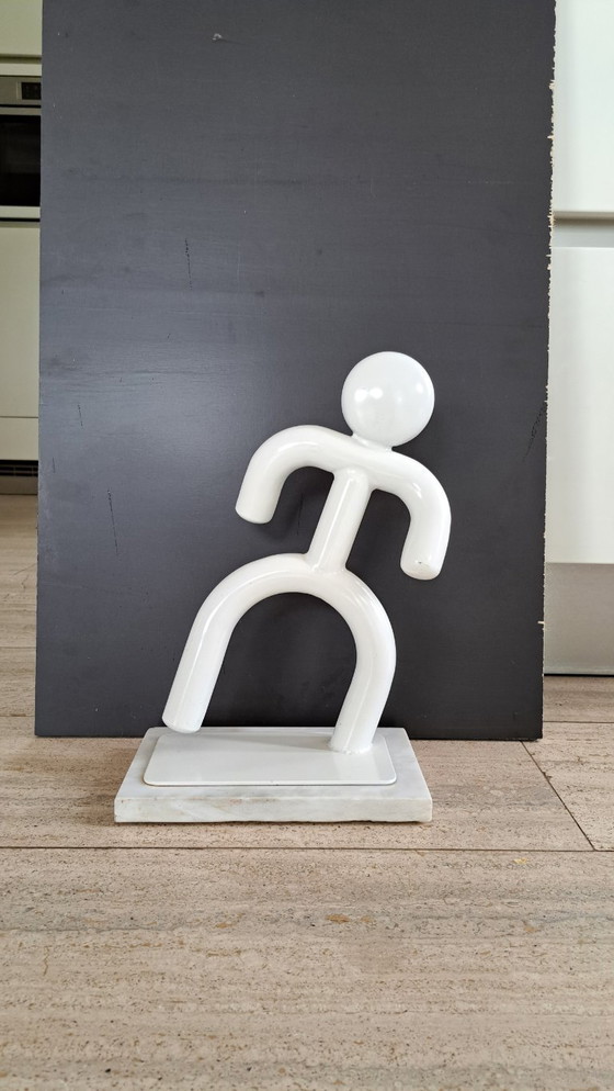 Image 1 of Bild: Schwingend, Metall, Marmor