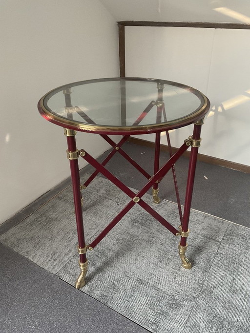 Maison Jansen Beistelltisch aus den 1970er Jahren