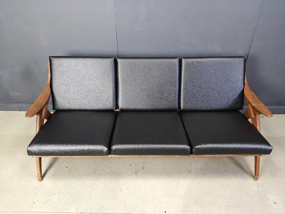 Image 1 of Canapé vintage à trois places 'de knoop' par de ster Gelderland, 1960s