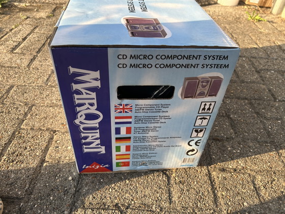 Sistema microcomponente Marquant CD - Nuovo, nella confezione originale – Regali, Plastic (photo 6 of 6)