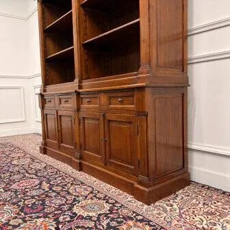 Grande libreria classica inglese Eichholtz, Librerie, Legno, Marrone (foto 12 di 20)