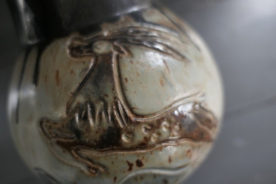 Image 1 of Vintage W. Biron blik/vaas