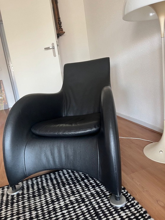 Image 1 of Montis Lodge cuir noir