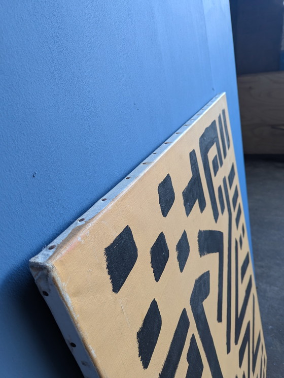 Image 1 of Abstract painting on canvas 100x150cm