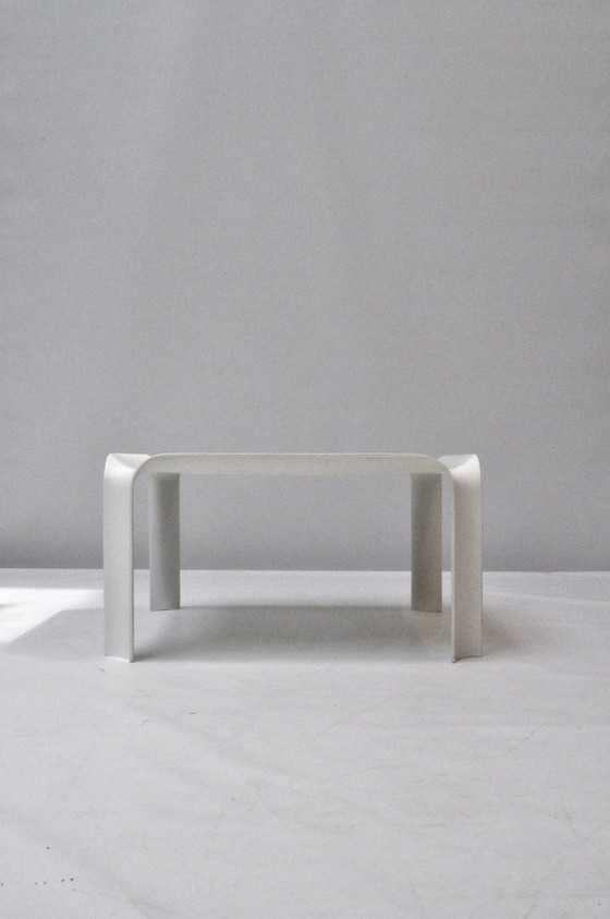 Image 1 of Artifort 877 Beistelltisch – Pierre Paulin – Original weiß – 1965