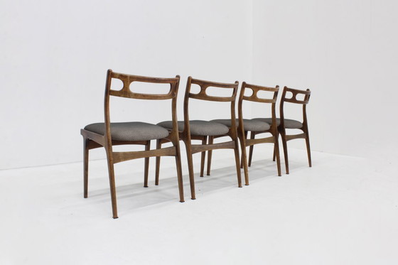 Image 1 of Vintage Mid-century dining chairs set of 4