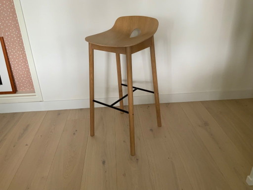 Sgabelli da bar di design scandinavo in rovere