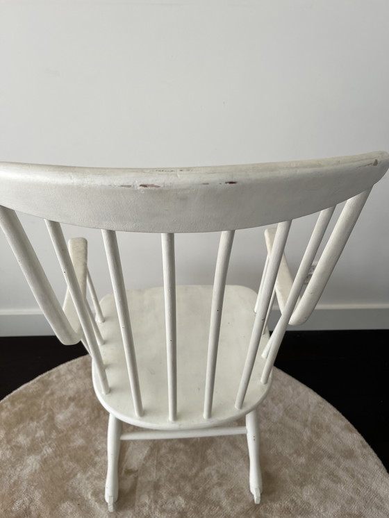 Image 1 of Pastoe Nesto Lena Larson Grandessa « chaise à bascule »