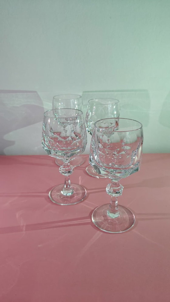4x vintage wine glass Nachtmann Alexandra - crystal – Glass & Decanter (photo 5 of 5)