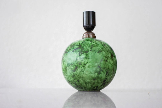 Image 1 of Scandinavian Art Deco table lamp in ceramic by Erik Mornils for Nittsjö, 1930s