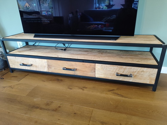 Image 1 of TV cabinet old teak wood