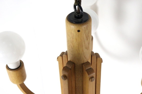 Domus Hanglamp Kroonluchter Vintage Eiken – Hanglampen, Wood (photo 10 of 20)