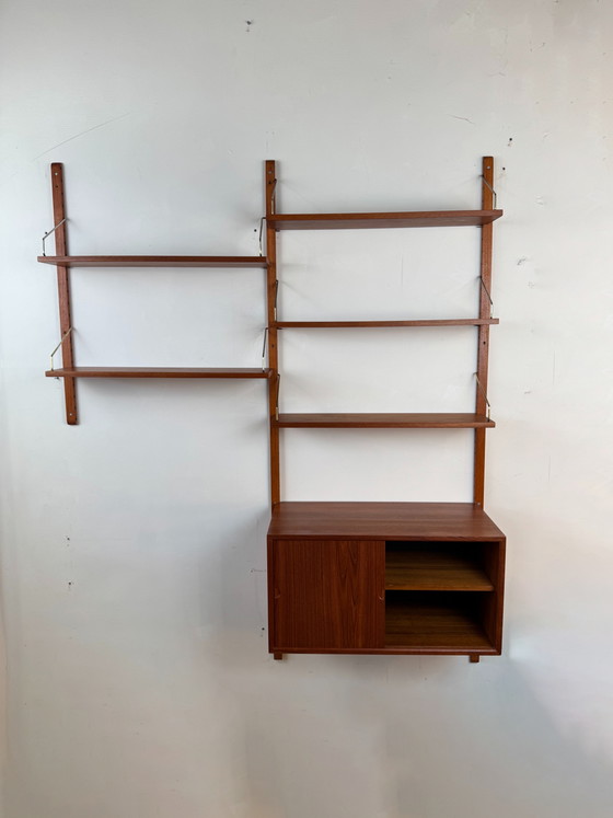 Royal System wandmeubel, Poul Cadovius, Denemarken, jaren 1960 – Wandkast, Wood (photo 3 of 14)
