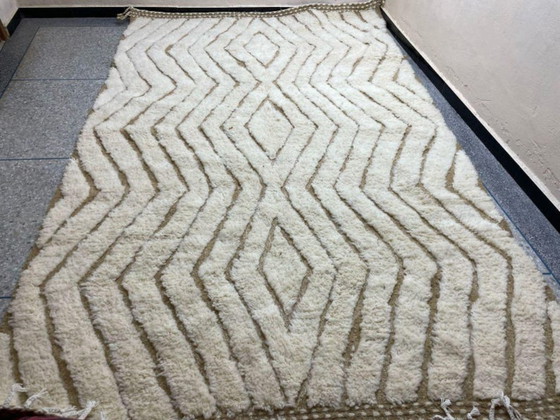 Image 1 of Tapis Beni Ouarain en authentieke laine 250cmx150cm