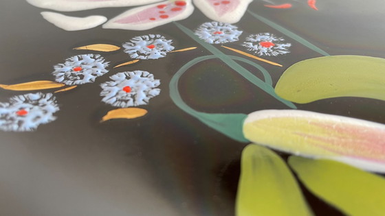 Image 1 of Longwy Flower Platter van VALENTI