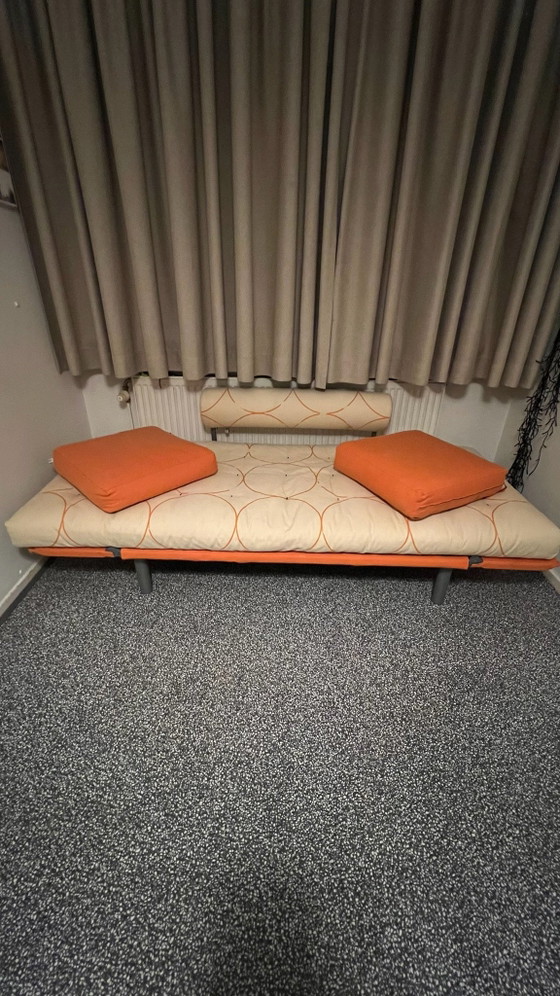 Danish design sofa bed Innovation – Metal, Textile (photo 3 of 9)