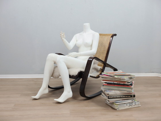 Image 1 of Vintage "Dondolo" Rocking Chair Luigi Crassevig 1970s